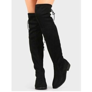 Black Safford Over-the-Knee Boots Guess Size 8
